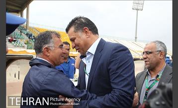 دیدار صبای قم و سایپا در لیگ برتر فوتبال 2