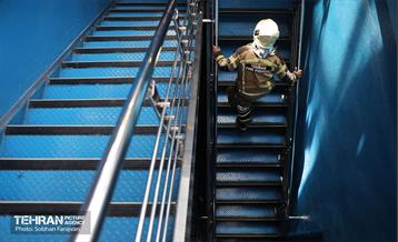 مسابقه پله‌نوردی آتش‌نشانان 16