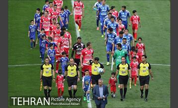 دیدار پرسپولیس و استقلال در لیگ برتر فوتبال 1