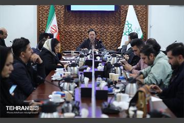نشست خبری مدیرعامل منطقه فرهنگی و گردشگری عباس‌آباد 8