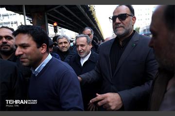 تشییع پیکر ۱۰۰ شهید مردمی و مدافع امنیت در تهران 22