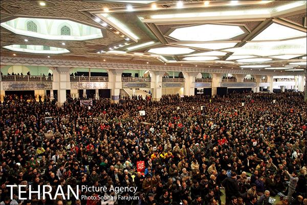 تشییع شهدای آتش نشان در شبستان مصلی-2 20