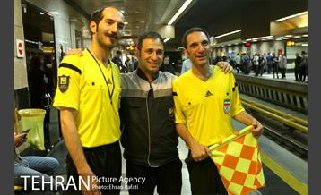 پرفورمنس آموزش فرهنگسازی قوانین مترو به مناسبت جام جهانی 26