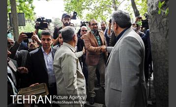 نامگذاری خیابان و رونمایی از سردیس جمشید مشایخی با حضور شهردار تهران 9