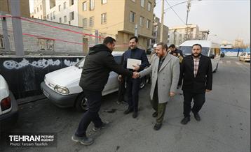 بازدید عضو شورای اسلامی شهر تهران از منطقه ۵