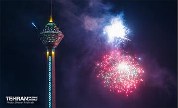 نورافشانی جشن ۲۲ بهمن 10