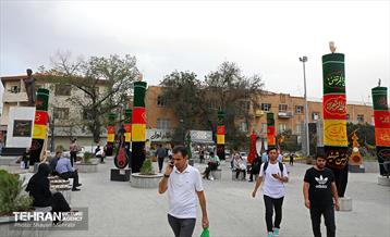 تهران سیاه‌پوش عزای سید و سالار شهیدان 44