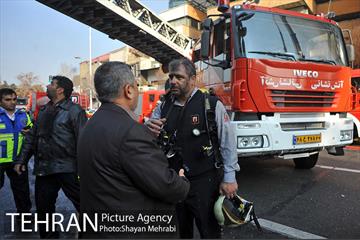 آتش سوزی در ساختمان پلاسکو -1 35