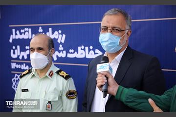 صبحگاه مشترک یگان حفاظت شهرداری تهران با حضور  شهردار تهران 42