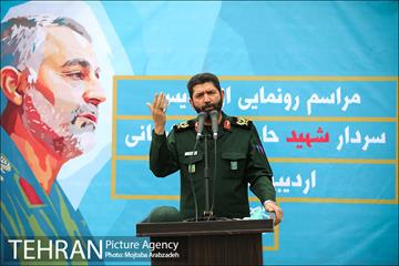 رونمایی از تندیس سردار شهید حاج قاسم سلیمانی 12