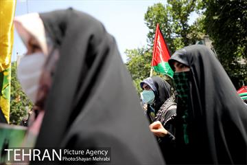 تجمع دانشجویی و مردمی در حمایت از مردم فلسطین 30
