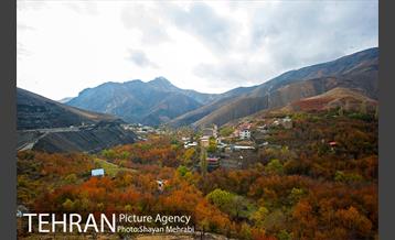 طبیعت پاییزی روستای سنگان 1