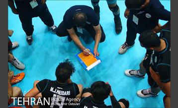 مسابقه والیبال بین ساپیا و عقاب نهاجا 8