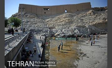 تابستان گرم  در چشمه علی 28