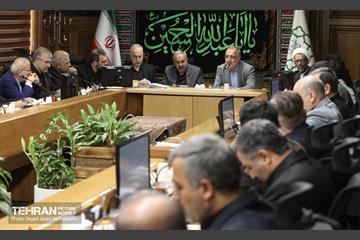 دیدار جمعی از نمایندگان مجلس شورای اسلامی با شهردار تهران  2