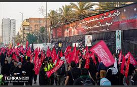 خدمت‌رسانی خادمان شهرداری منطقه 8 در قرارگاه زینبیه(س) (9)