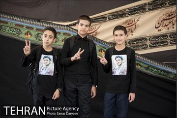 تشییع پیکر مطهر شهید محسن حججی 33
