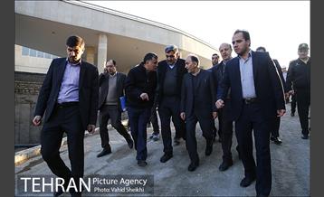 بازدید شهردار تهران از مجتمع فرهنگی تجاری طغرل  11