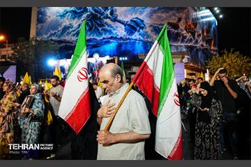 دویست‌وشانزدهمین شب اجتماع مردم تهران
