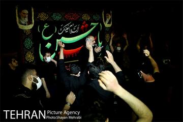 عزاداری شب عاشورای حسینی در کهف الشهدا  39