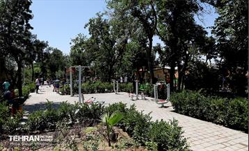 افتتاح بوستان شهدای خدمت و ۲۱۰ پروژه منطقه ۱۰ 1