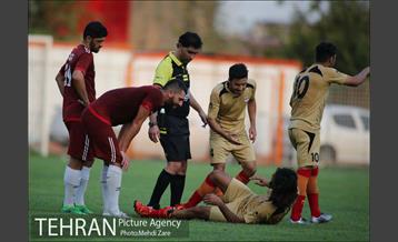 دیدار دوستانه تیمهای سایپا و فولاد خوزستان