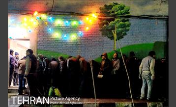 شب های گرم زمستانی گرمخانه خاوران 1