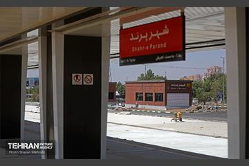 توسعه متروی تهران؛ ایستگاه پرند 24