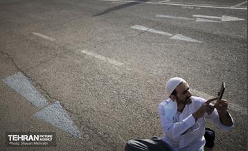 اقامه نماز عید فطر افغانستانی های اهل تسنن مقیم تهران 21