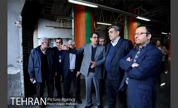 بازدید شهردار تهران از مترو خط 5 15