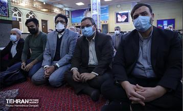 سخنرانی شهردار تهران در مسجد انصارالحسین (ع) 13