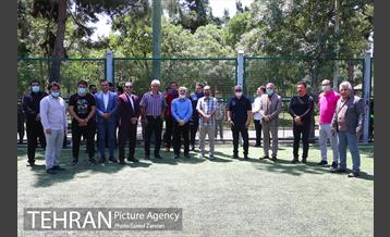 افتتاح 7 زمین ورزشی با حضور رئیس کمیسیون ورزش شورای شهر تهران 8