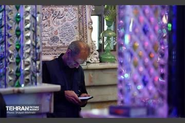 احیای شب بیست‌ویکم ماه رمضان امامزاده پنج تن لویزان 50