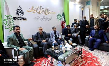 حضور شهردار تهران در نمایشگاه قرآن 34