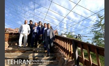 بازدید شهردار تهران از آخرین مراحل ساخت فاز2 باغ پرندگان 7