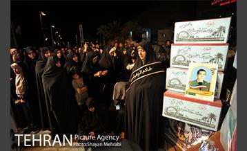 مراسم وداع با 150 شهید دوران دفاع مقدس 37