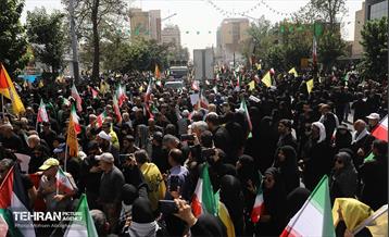 تشییع شهدای اقتدار ملی در تهران - 3  78