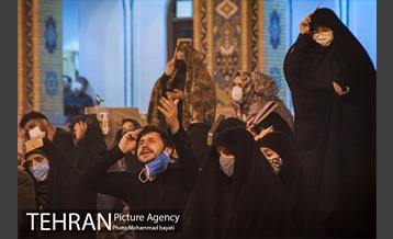 مراسم شب احیا در حرم حضرت عبدالعظیم(ع) 11