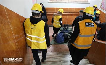 مانور گروه‌های مردمی دوام در منطقه 17 تهران 34