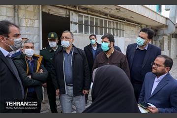 بازدید شهردار تهران از مراکز ماده 16