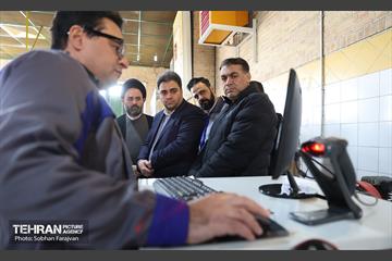 آیین رونمایی از تجهیزات نوین معاینه فنی شهرداری تهران 7