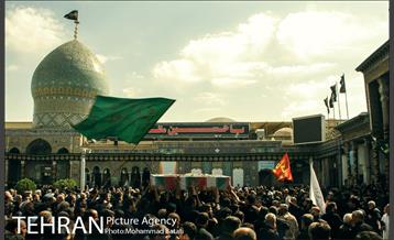 مراسم تشییع پیکر شهید ناظری در منطقه 20 (شهرری) 8