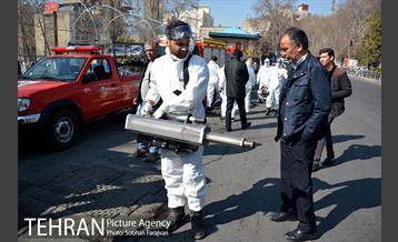 ضدعفونی و پاکسازی بازار تجریش-2 5