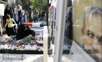 حال و هوای مزار شهید حسن طهرانی‌مقدم 16