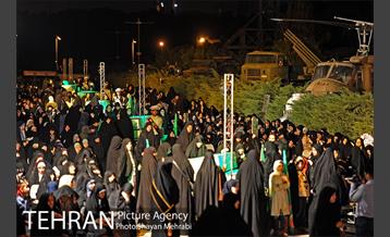 مراسم وداع با 150 شهید دوران دفاع مقدس 27