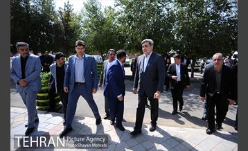 افتتاح پروژه های سازمان بهشت زهرا(س) با حضور شهردار تهران 7