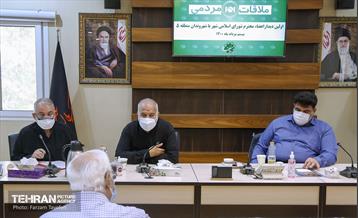 جلسه ملاقات مردمی حبیب کاشانی در منطقه 5