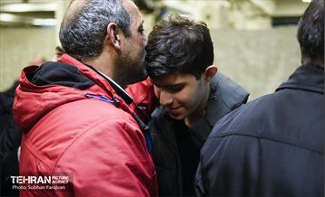 وداع با پیکر شهید «قریب رضا دارابی» 1