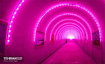 افتتاح بزرگترین تونل نقش و نور کشور در بوستان نهج‌البلاغه 20