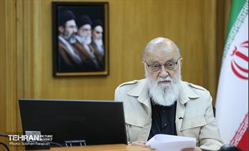 سخنرانی برخط رئیس شورای اسلامی شهر تهران در اجلاس بریکس 4